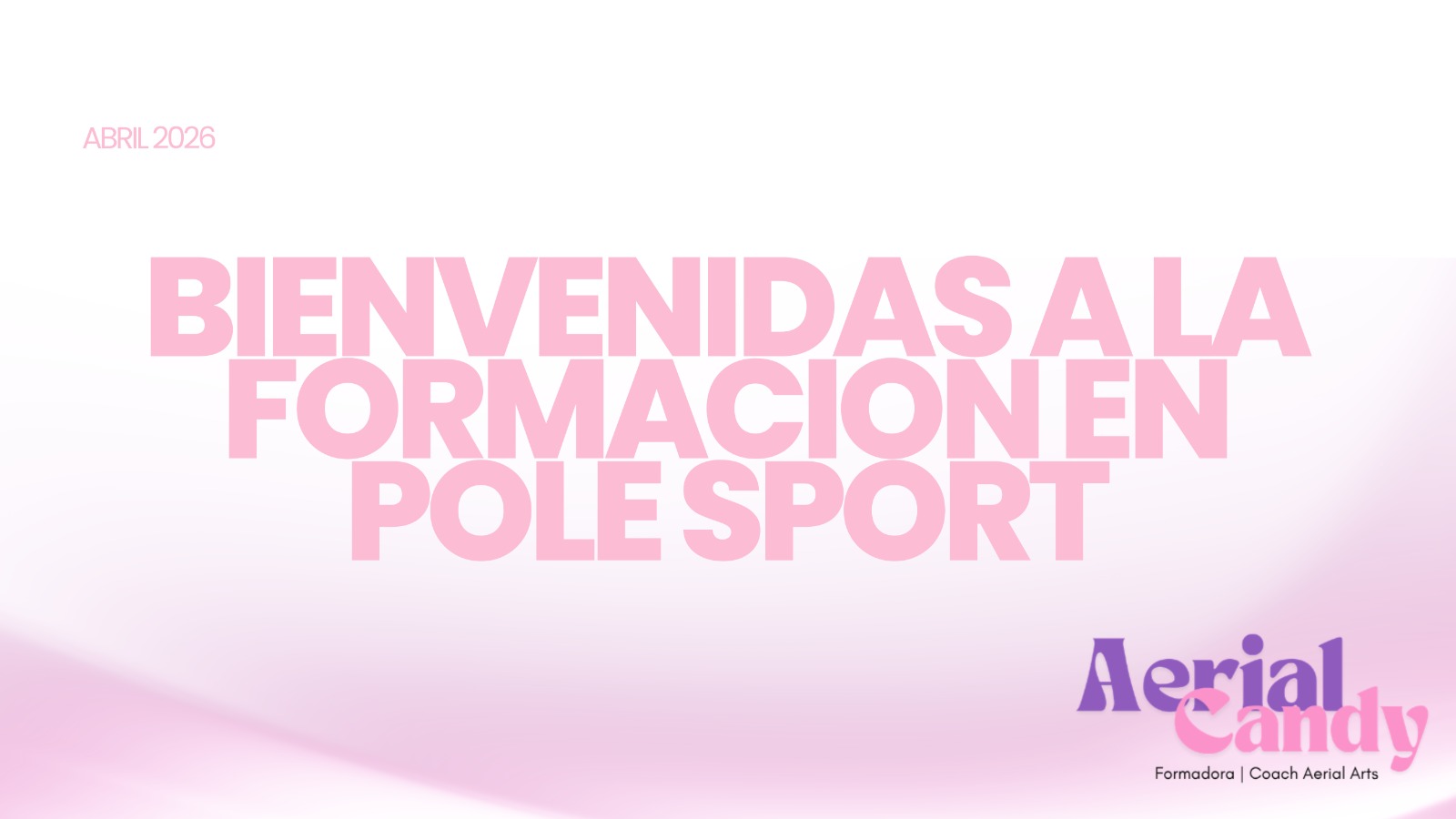 Formación en Pole Sport